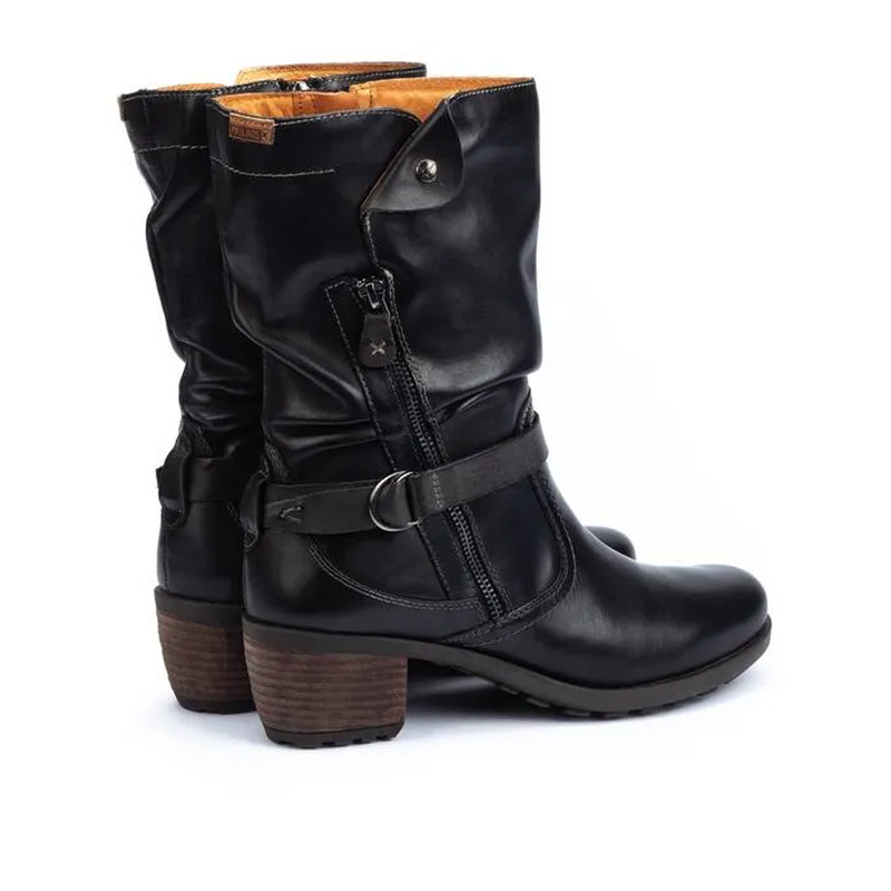 Pikolinos Le Mans 838-9629 Boot (Women) - Black Boots - Fashion - Mid Boot - The Heel Shoe Fitters