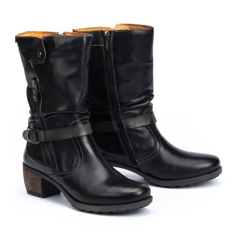 Pikolinos Le Mans 838-9629 Boot (Women) - Black Boots - Fashion - Mid Boot - The Heel Shoe Fitters