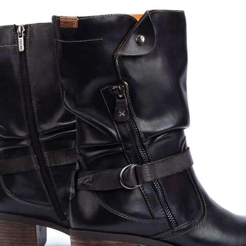 Pikolinos Le Mans 838-9629 Boot (Women) - Black Boots - Fashion - Mid Boot - The Heel Shoe Fitters