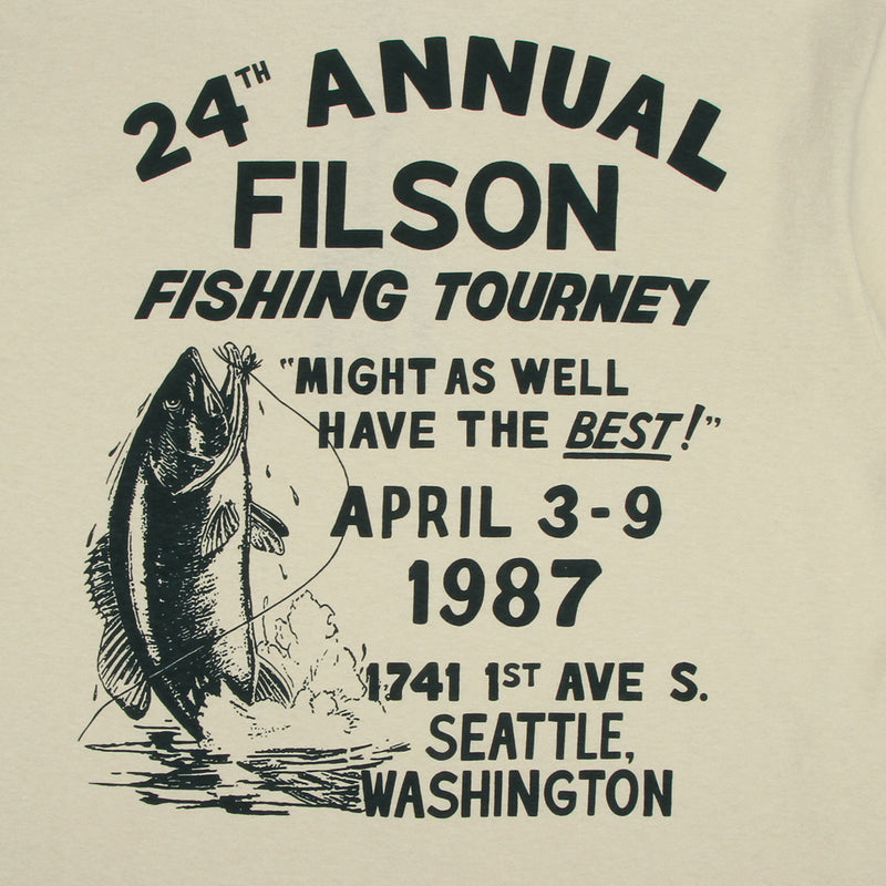 Filson Pioneer S/S T-Shirt Stone Fishing Tourney
