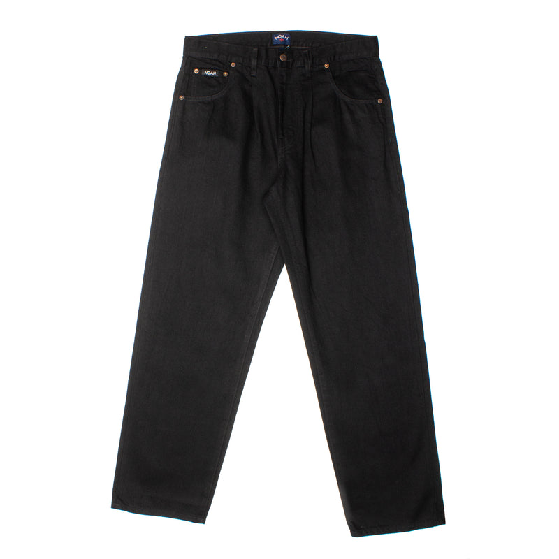 Noah | Pleated Jeans Color : Black