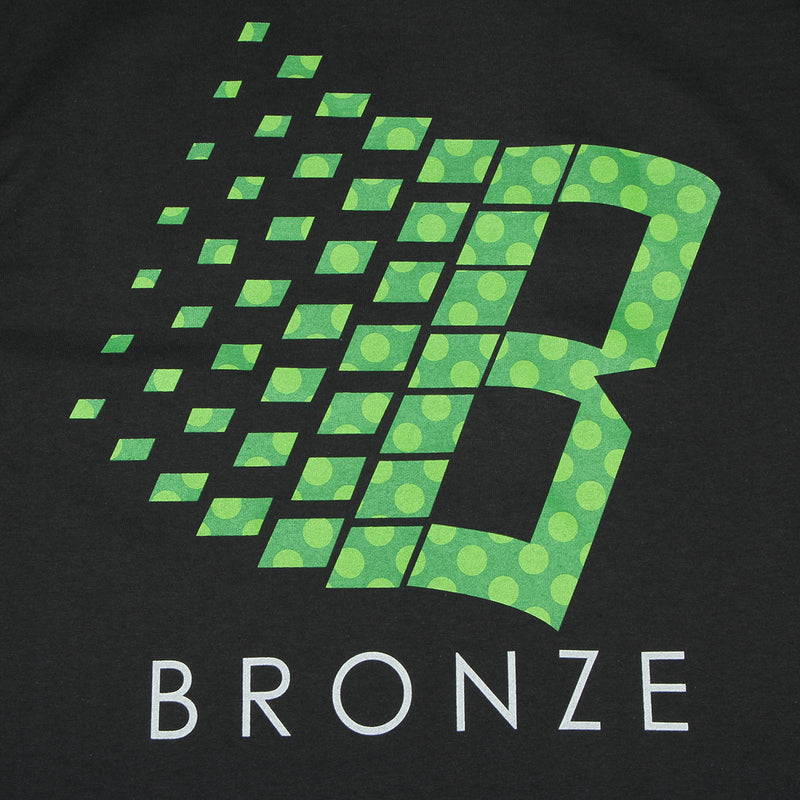 Bronze 56k Polka Dot Logo T-Shirt Black