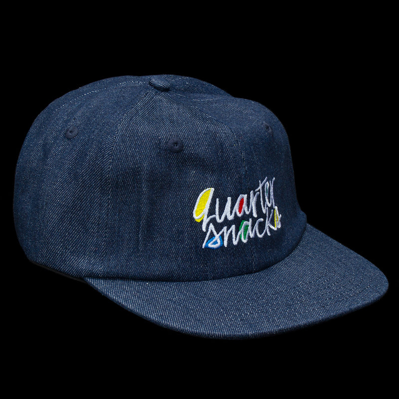 Quartersnacks Pop Art Cap  Dark Denim
