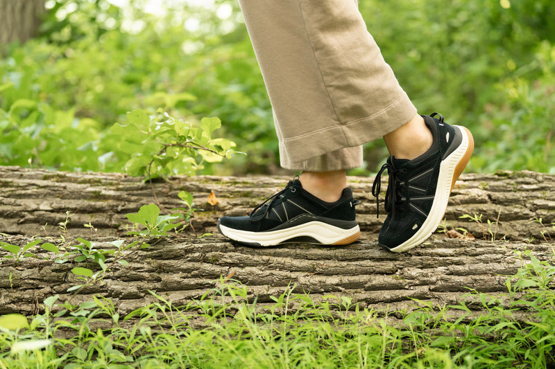 Poppy Black Suede