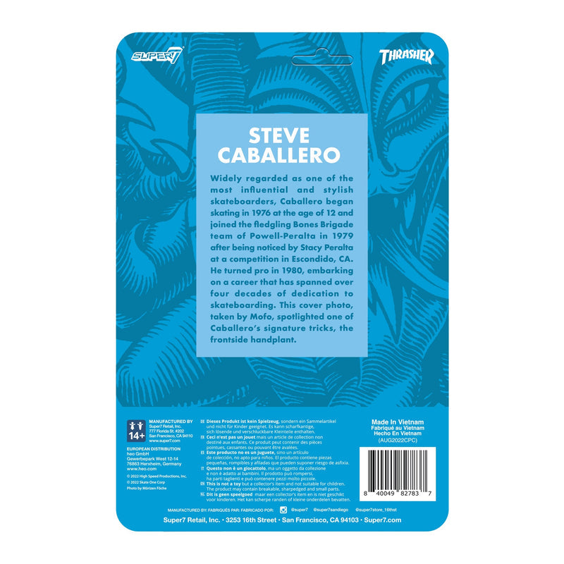 Powell Peralta ReAction Figure - Steve Caballero (Thrasher)