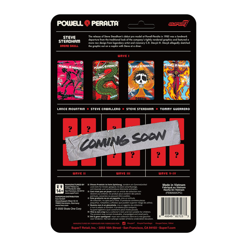 Super7 Powell Peralta Reaction Figure Wave 1 - Steve Caballero
