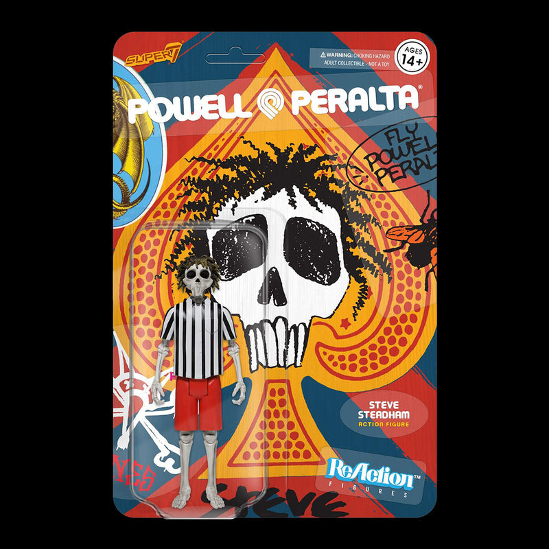 Super7 Powell Peralta Reaction Figure Wave 1 - Steve Steadham  Edit alt text