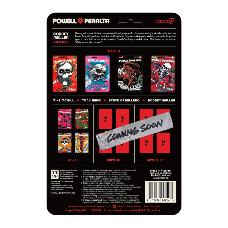 Super 7 | Powell Peralta ReAction Figure Wave 2 - Rodney Mullen
