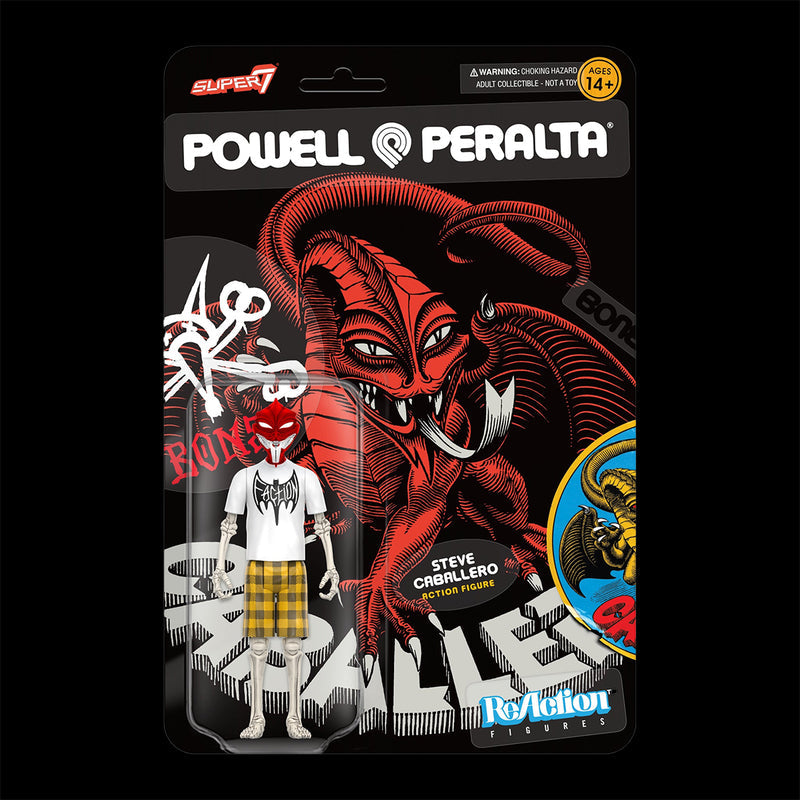 Super 7 | Powell Peralta ReAction Figure Wave 2 - Steve Caballero