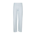 Light blue wide-leg women’s pants with elastic waistband