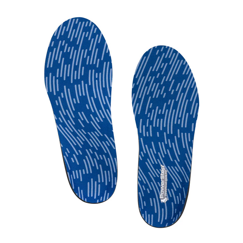 PowerStep Wide Fit Orthotic (Unisex) - Blue Accessories - Orthotics/Insoles - Full Length - The Heel Shoe Fitters