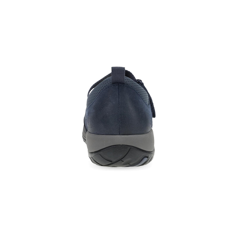 Heel image of Primrose Navy Burnished Suede