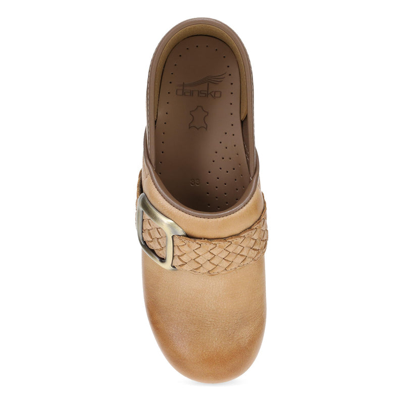 Top image of Pro Braided Clog Honey Leather