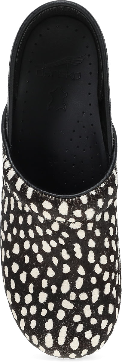 Professional Spotted Haircalf Clog