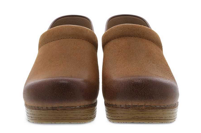 Professional Tan Burnished Suede