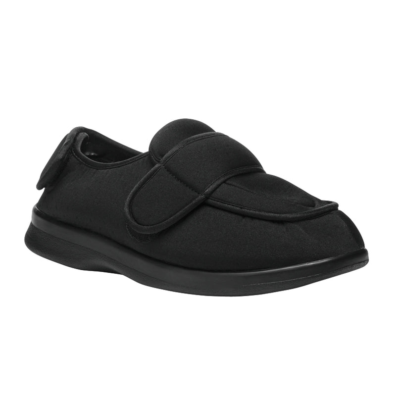 Propet Cronus Slipper (Men) - Black Dress-Casual - Slipper - The Heel Shoe Fitters