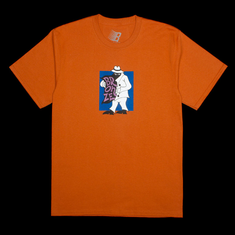 Bronze 56k Pusha B T-Shirt  Texas Orange