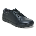 QO500 Women's Black Leather Slip Resistant