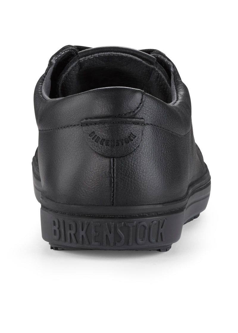 QO500 Women's Black Leather Slip Resistant