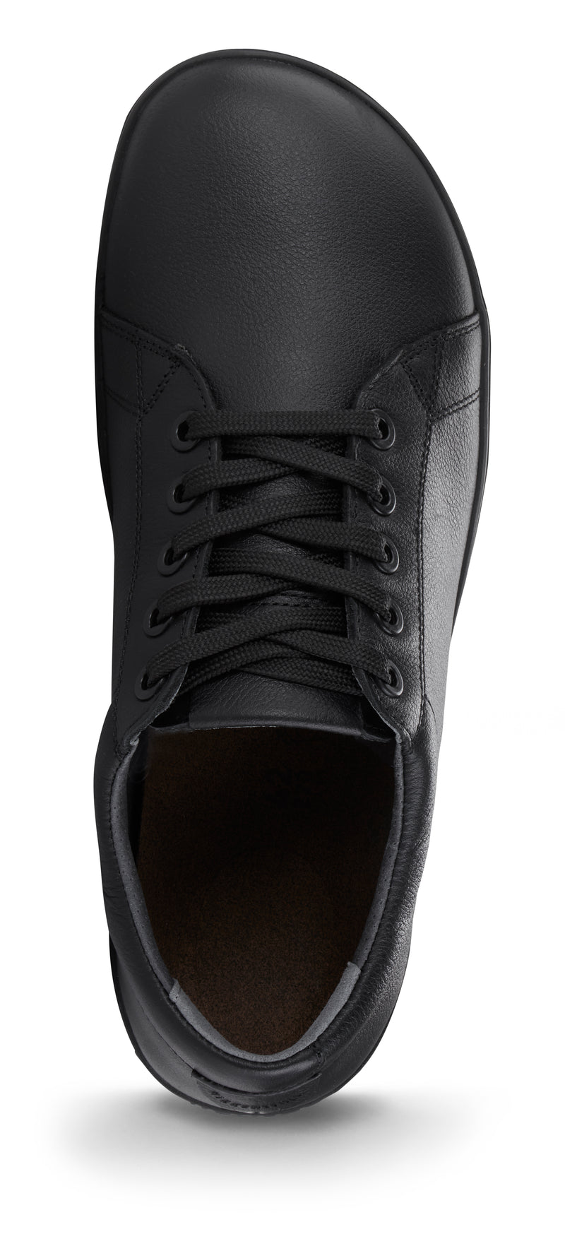 QO500 Women's Black Leather Slip Resistant
