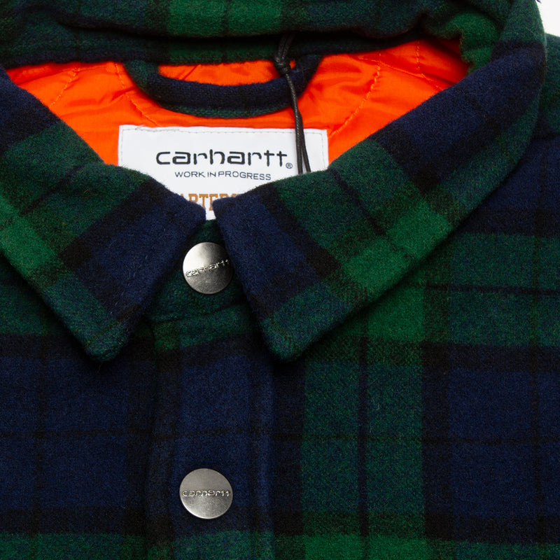 Quartersnacks Shirt Jacket Check / Green