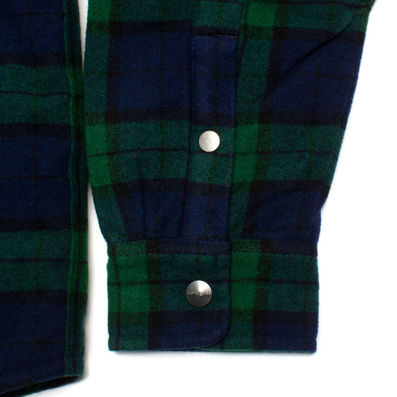 Quartersnacks Shirt Jacket Check / Green