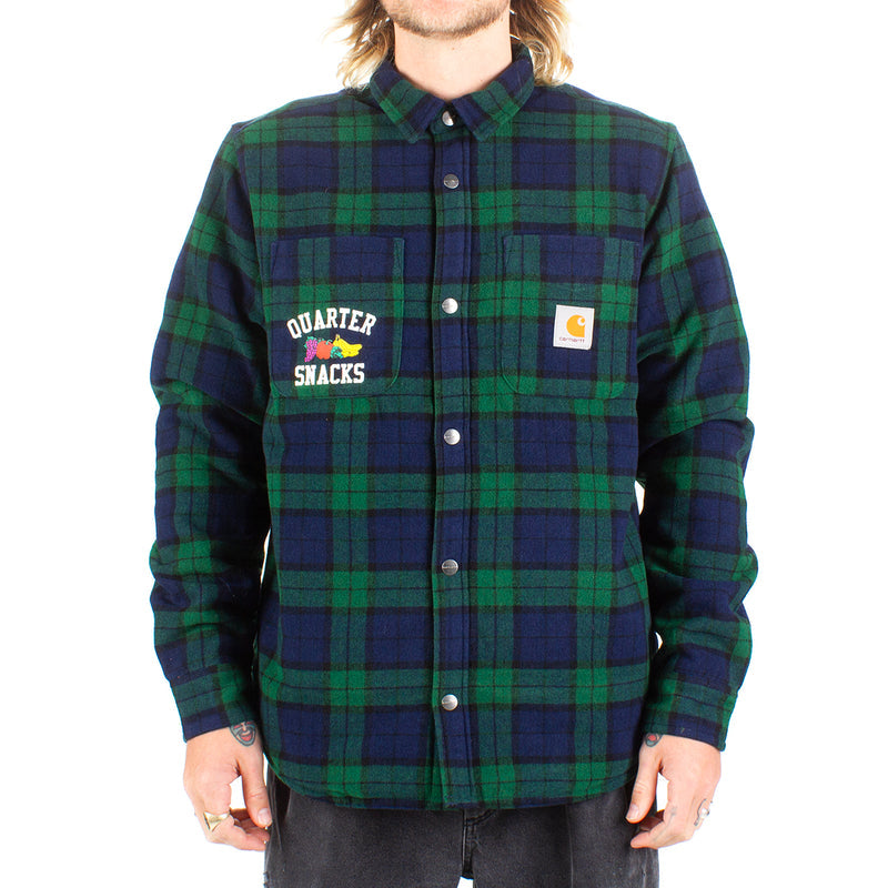 Quartersnacks Shirt Jacket Check / Green