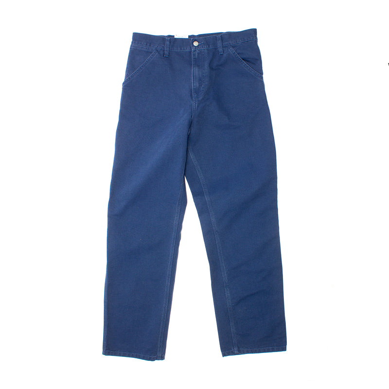 Carhartt WIP x Quartersnacks Simple Pant Blue Aged Canvas