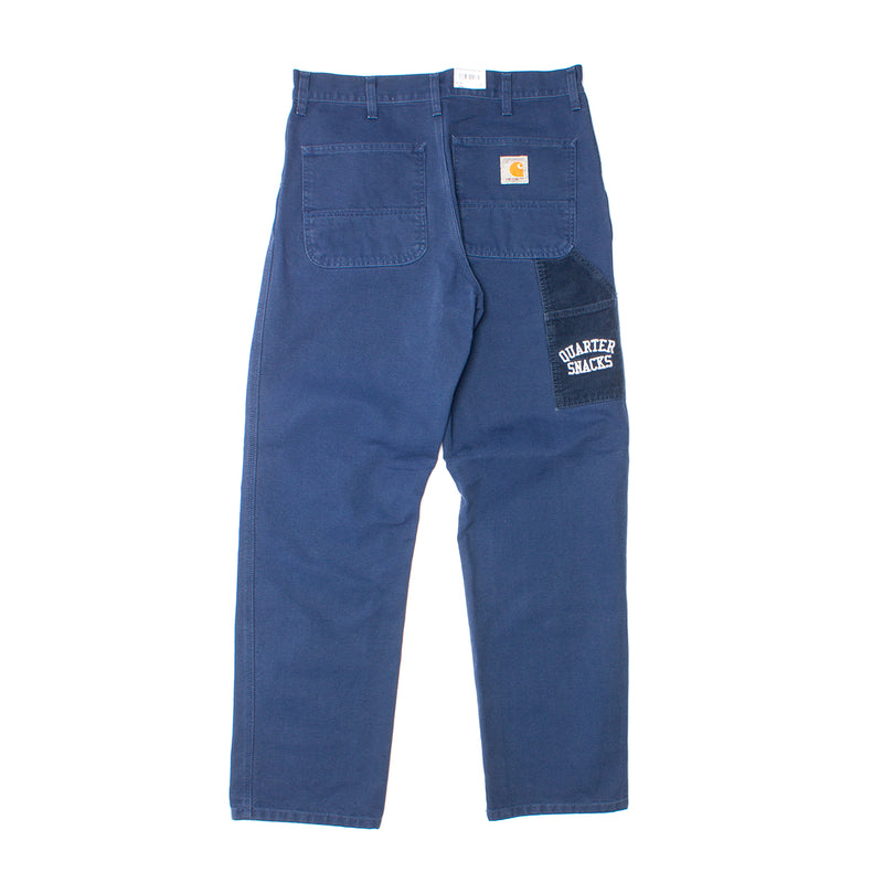 Carhartt WIP x Quartersnacks Simple Pant Blue Aged Canvas