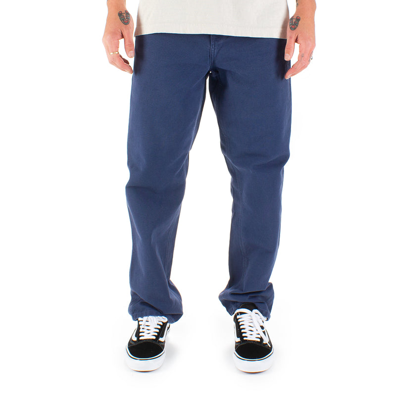 Carhartt WIP x Quartersnacks Simple Pant Blue Aged Canvas