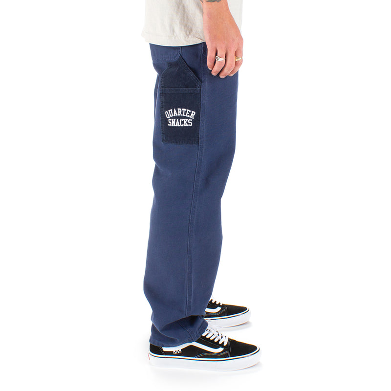Carhartt WIP x Quartersnacks Simple Pant Blue Aged Canvas
