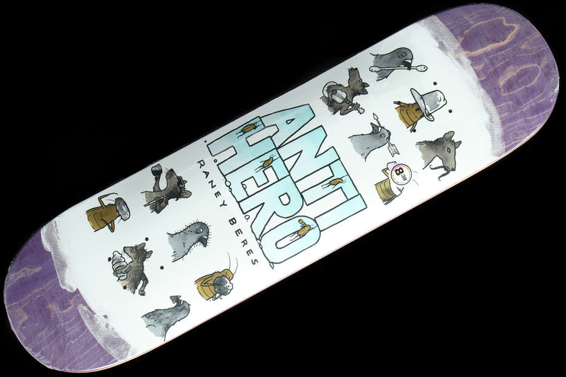 Anti-Hero Raney Usual Suspect Purple Deck 8.38"