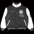 Fucking Awesome Reflective Reversible Varsity Puffer : Black / Reflective