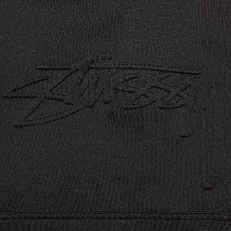 Stussy Relaxed Oversized Hoodie Style # 118516 Color : Black
