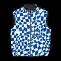 Gramicci Reversible Vest Blue Check