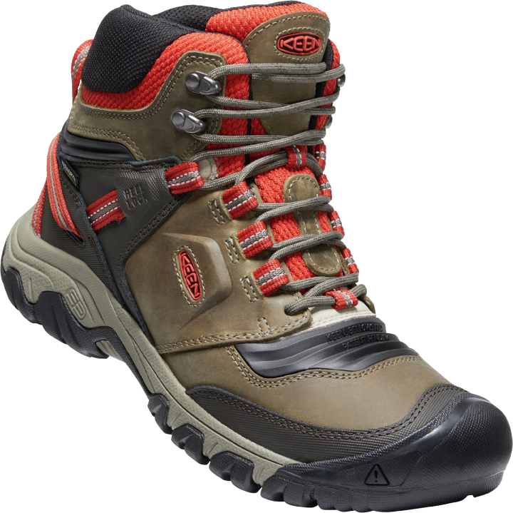 RIDGEFLEX BOOT DARK OLIVE/KETCHUP