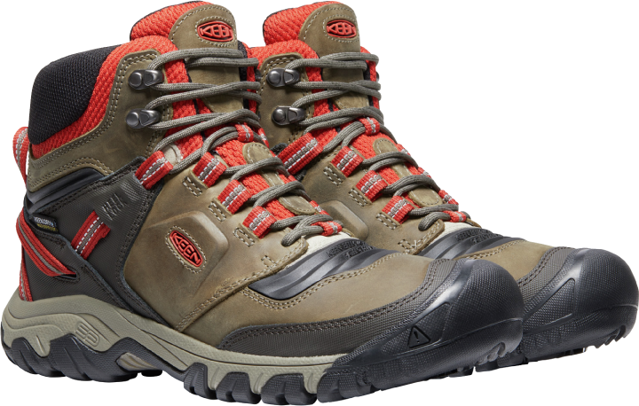 RIDGEFLEX BOOT DARK OLIVE/KETCHUP
