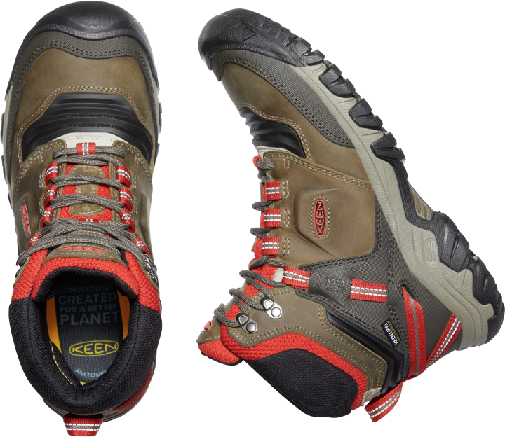RIDGEFLEX BOOT DARK OLIVE/KETCHUP