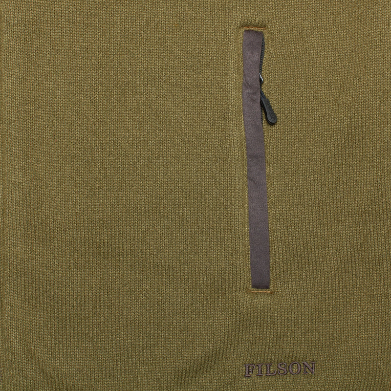 Filson Ridgeway Fleece Vest - Olive Drab
