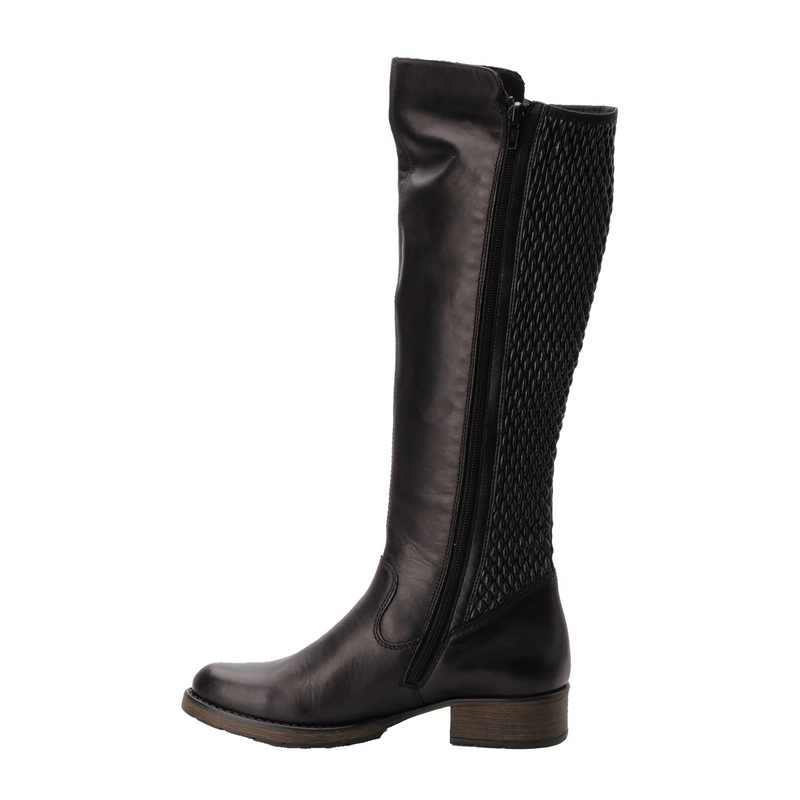 Rieker Faith 91 Tall Boot (Women) - Schwarz/Black Boots - Fashion - High Boot - The Heel Shoe Fitters