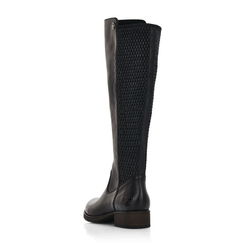 Rieker Faith 91 Tall Boot (Women) - Schwarz/Black Boots - Fashion - High Boot - The Heel Shoe Fitters