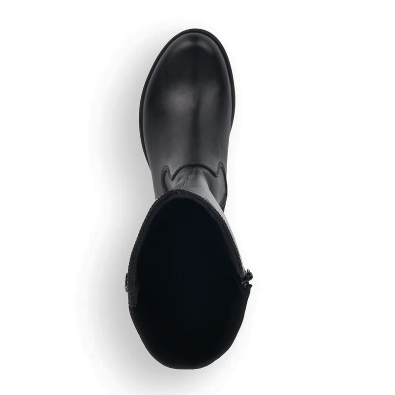 Rieker Faith 91 Tall Boot (Women) - Schwarz/Black Boots - Fashion - High Boot - The Heel Shoe Fitters