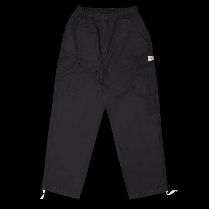 Stussy Ripstop Cargo Beach Pant  Black