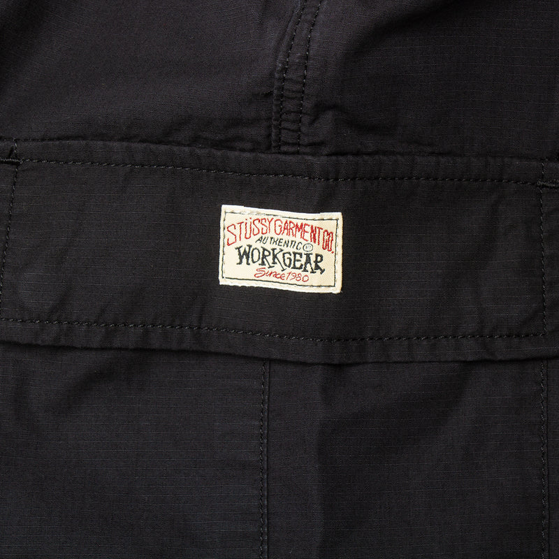 Stussy Ripstop Cargo Beach Pant  Black
