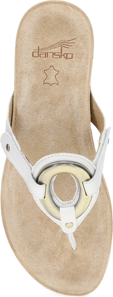 Rosalia White Sandal