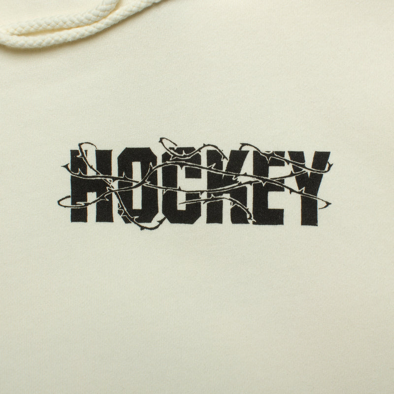 Hockey Roses Hoodie Color : Bone