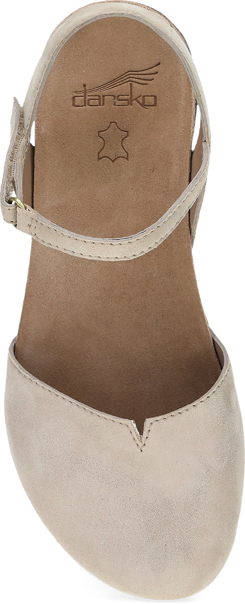 Rowan Beige Sparkle Suede