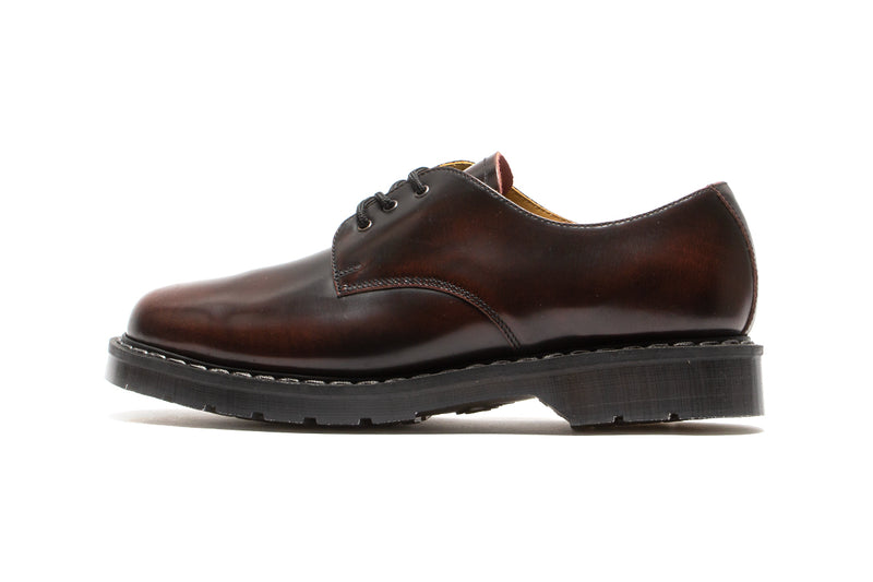 Solovair | Rub-Off Gibson Shoe Style # S3-995-BUR-G Color : Burgundy