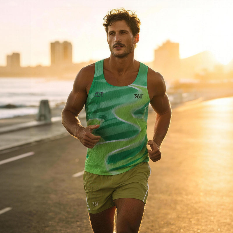 Running Vest：Mineral Teal