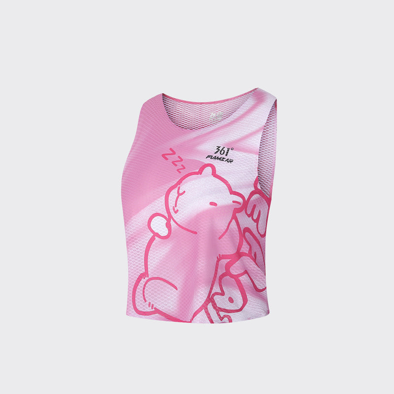 Running Vest：Sunset Pink